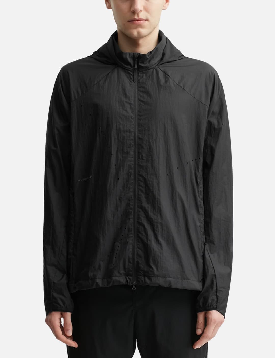 X POST ARCHIVE FACTION (PAF) Perforated Windbreaker view 8