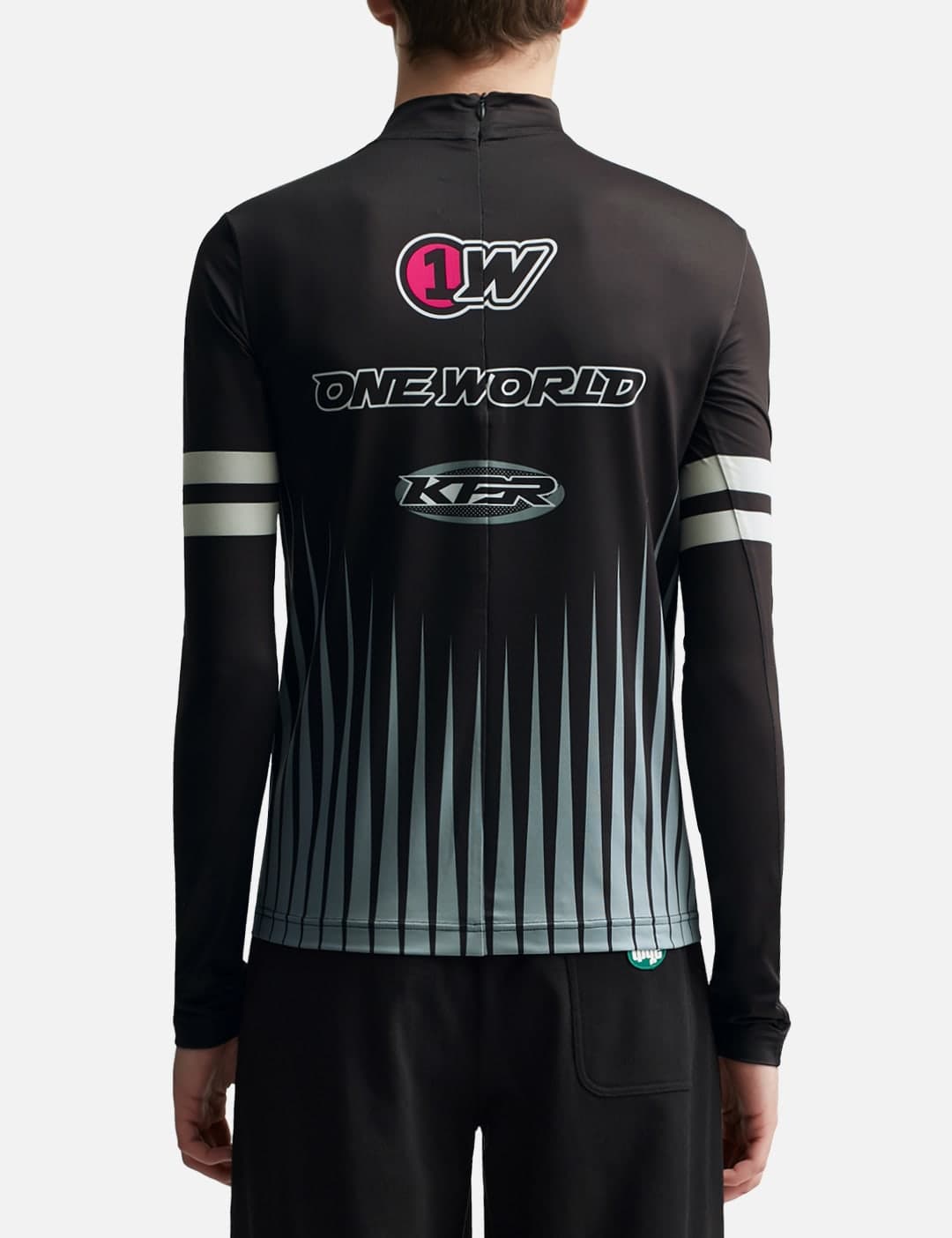 "Racer" Zipped Turtleneck view 4