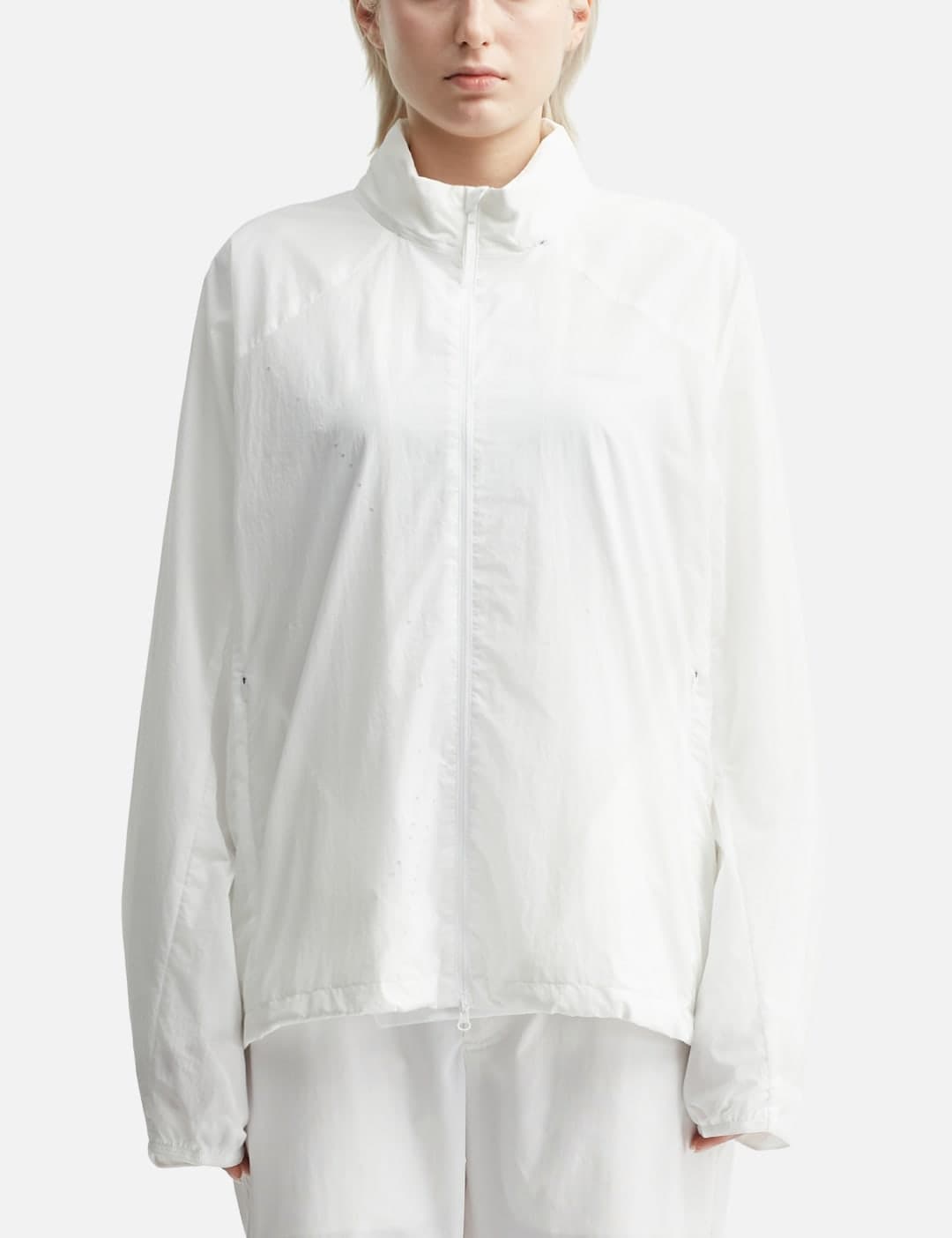 X POST ARCHIVE FACTION (PAF) Perforated Windbreaker view 6