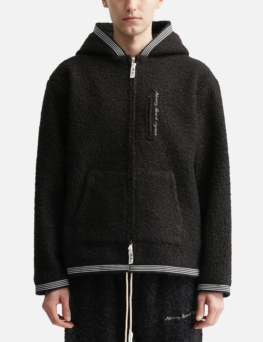 Abc. Fuzzy Wuzzy Bear Zip-Up view 3