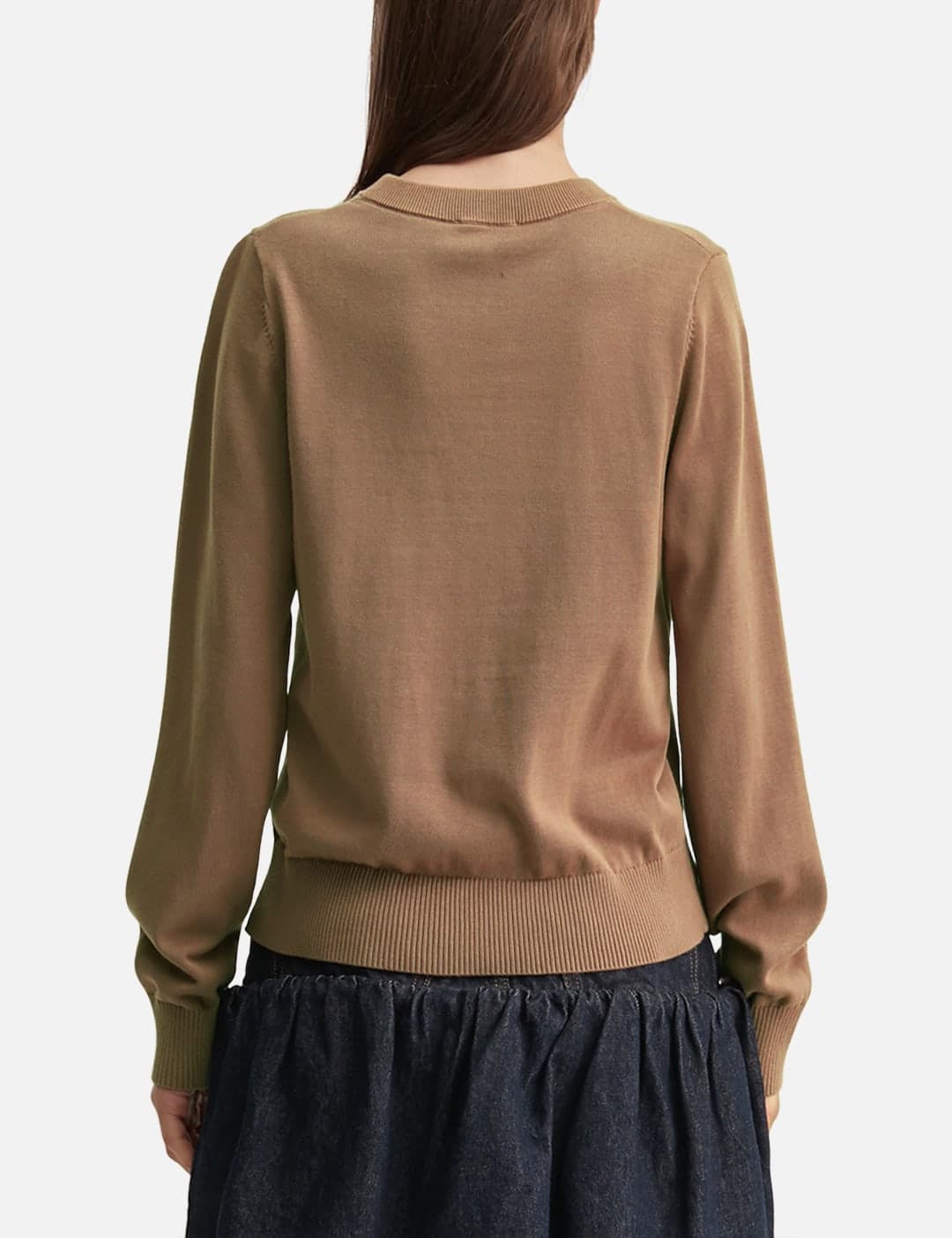 Fine Cotton Graphic Sweater Cherry view 3