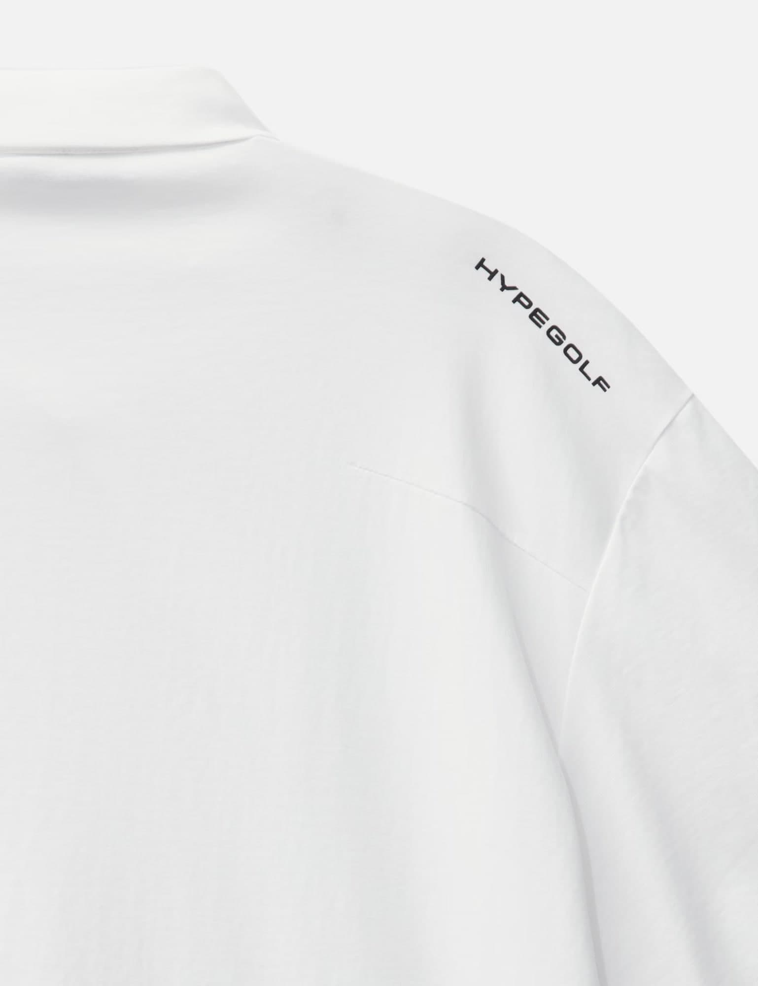 X POST ARCHIVE FACTION (PAF) Diagonal Polo T-Shirt view 6