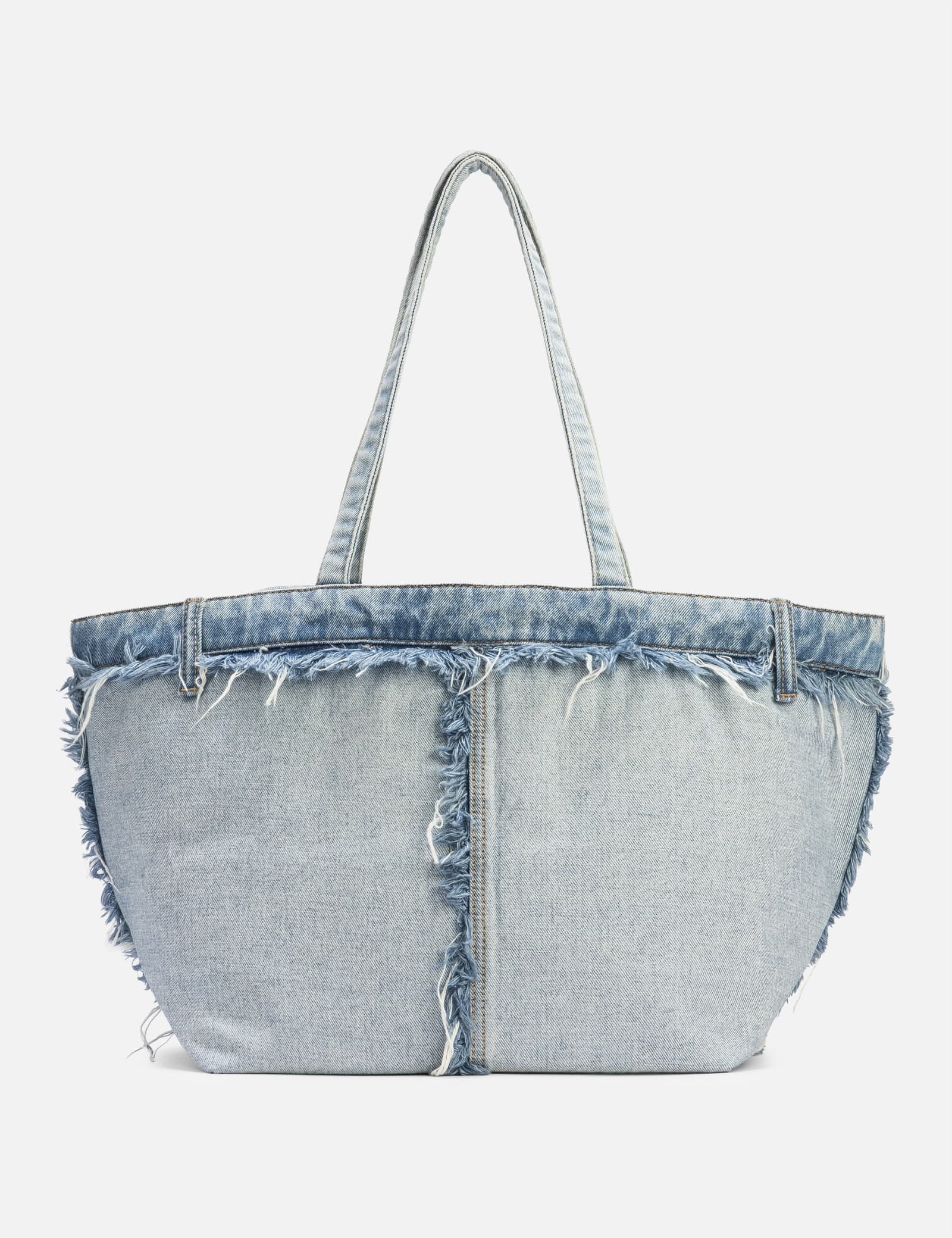 Punch Denim Fray Tote view 2