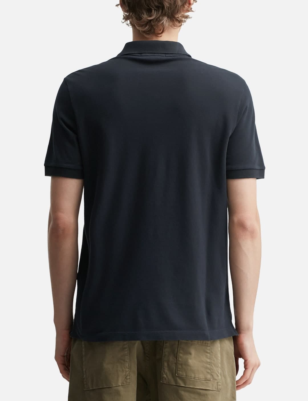 Organic Cotton Piqué Short-Sleeve Polo view 4