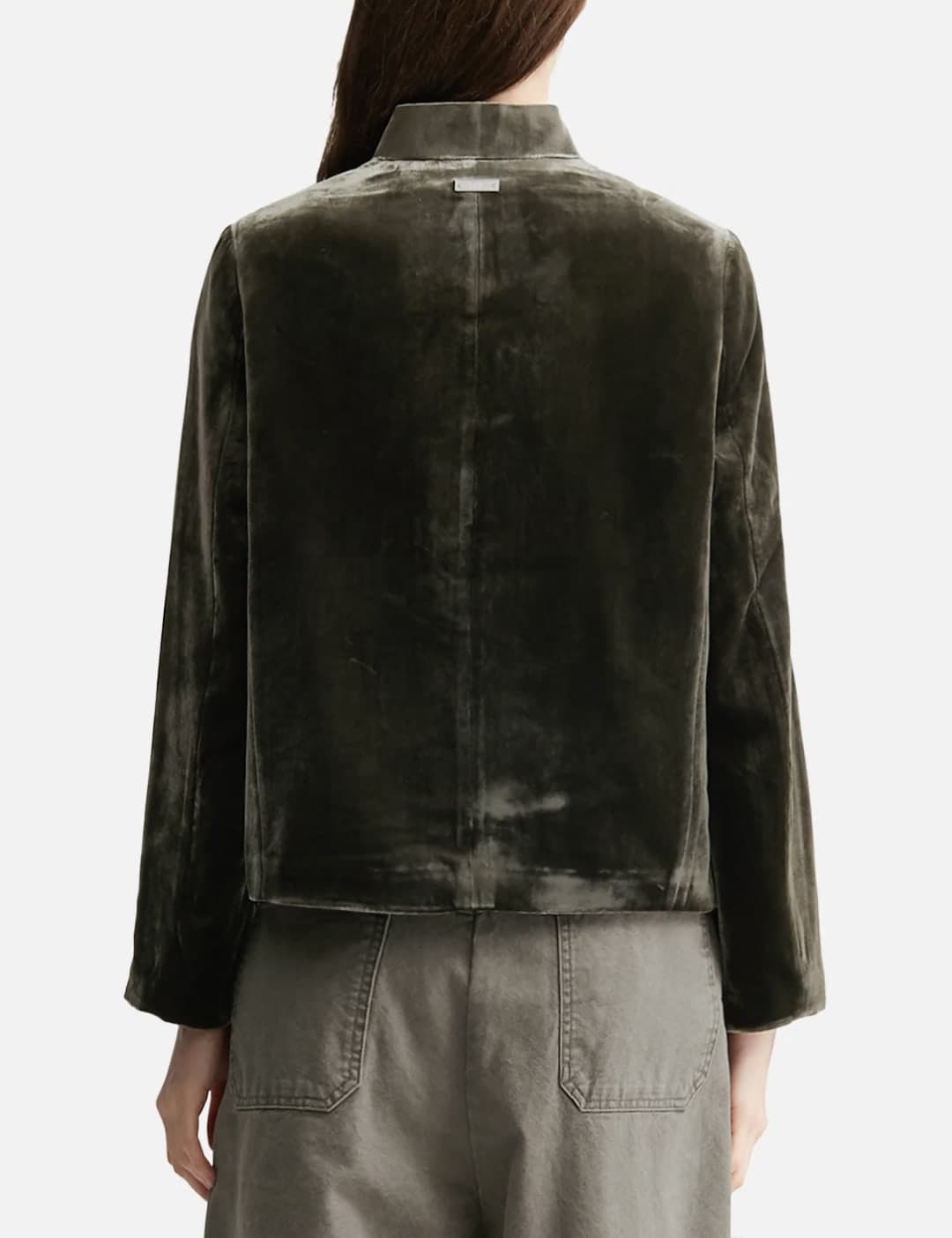 Reset Velvet Stand-Collar Jacket view 4