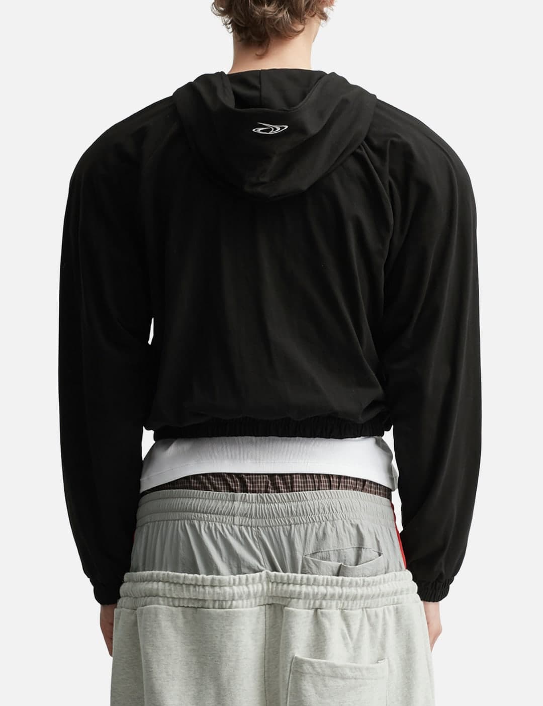 Atheleisure Cotton Zip Hoodie view 4