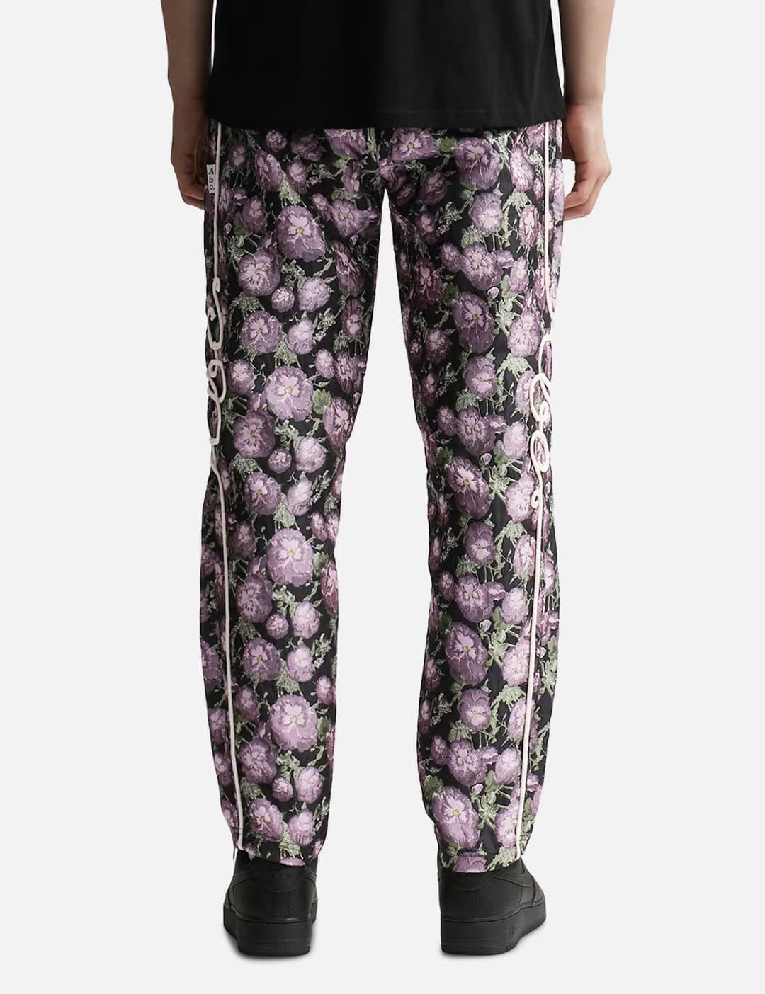 Floral Jacquard Track Pants view 4