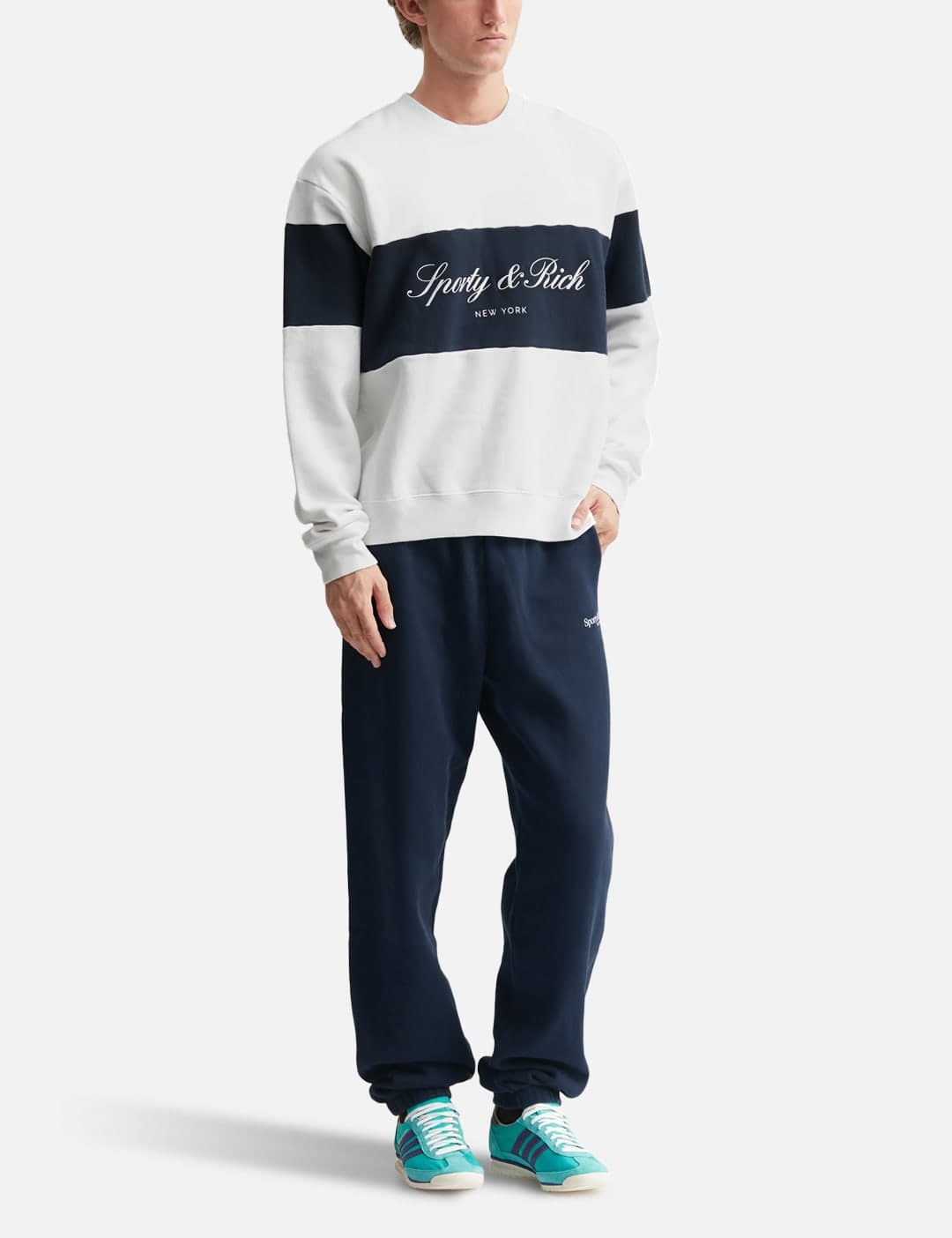 Signature Logo Block Crewneck view 7