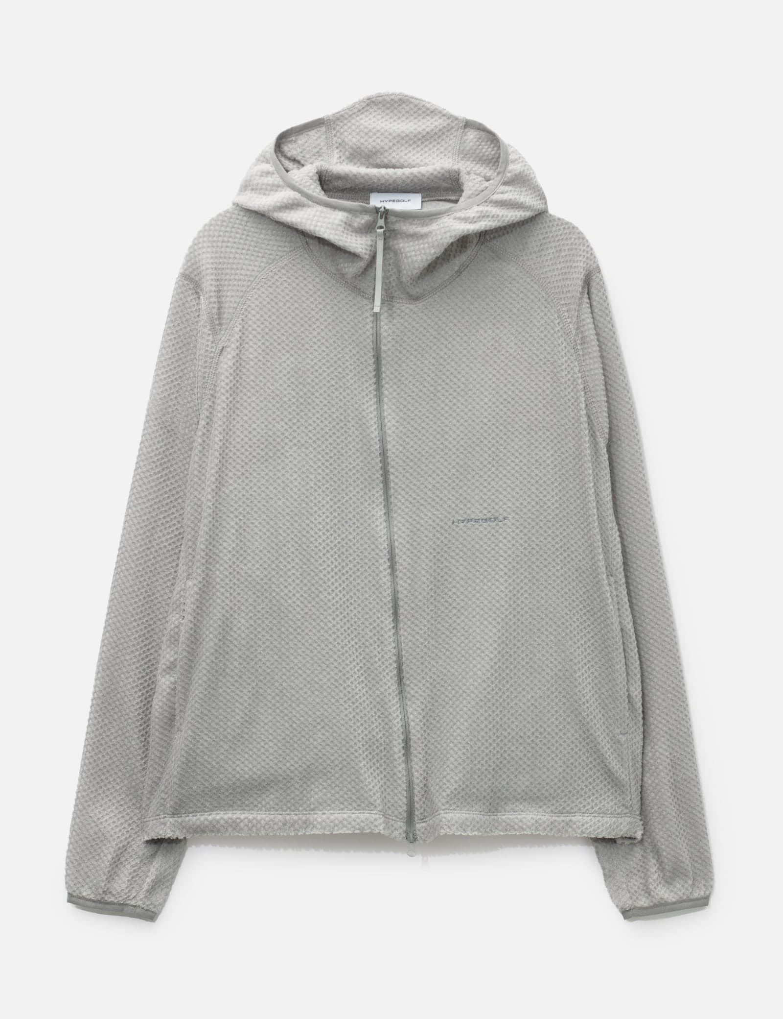 X POST ARCHIVE FACTION (PAF) Fleece Zip Up Hoodie view 1