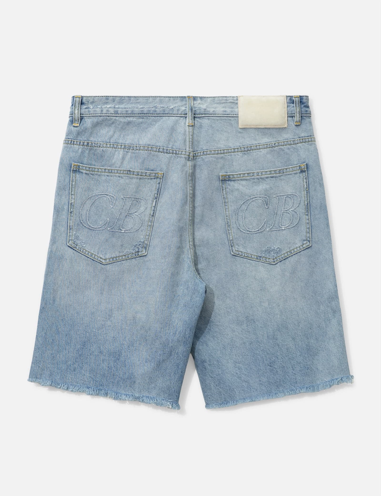 Repaired Denim Shorts view 2