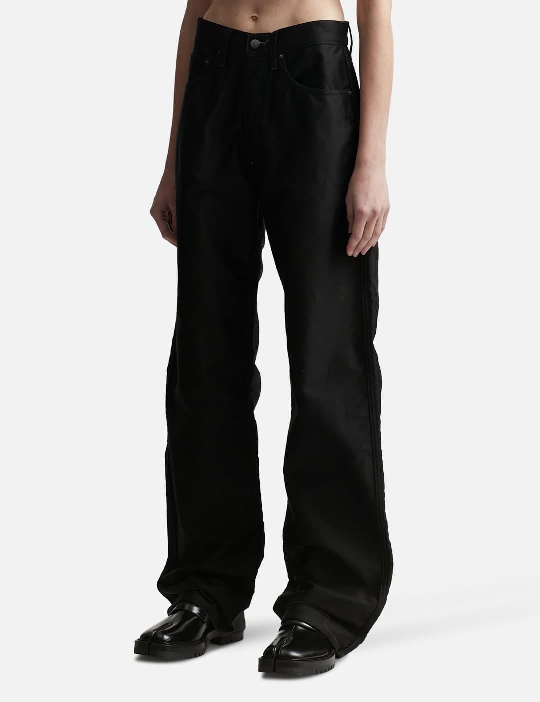 Satin Cotton Trousers view 1