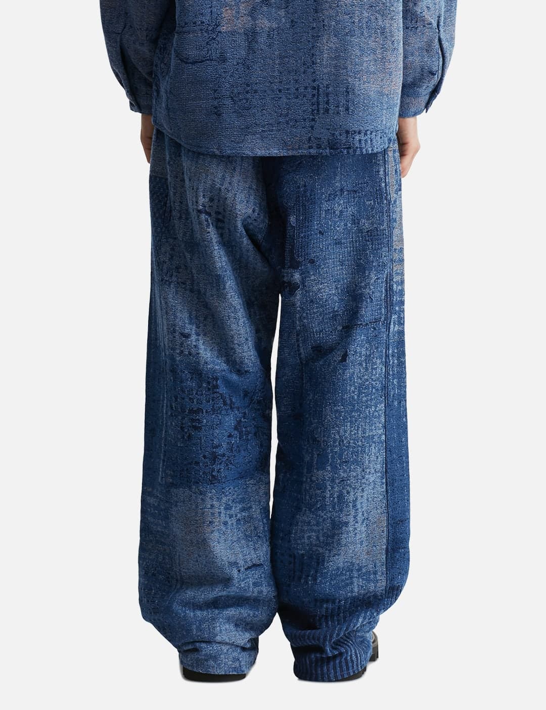 Boro Jaquard Wide Pants Rinse view 4