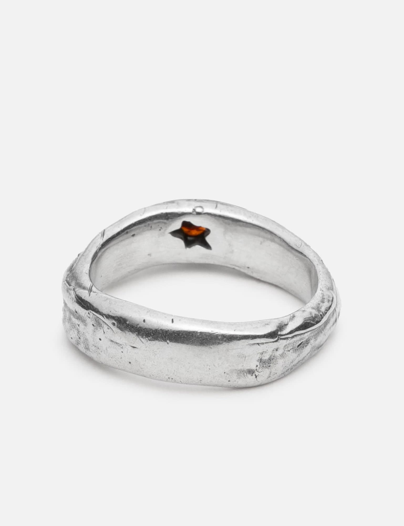 Red Stone Ring view 2