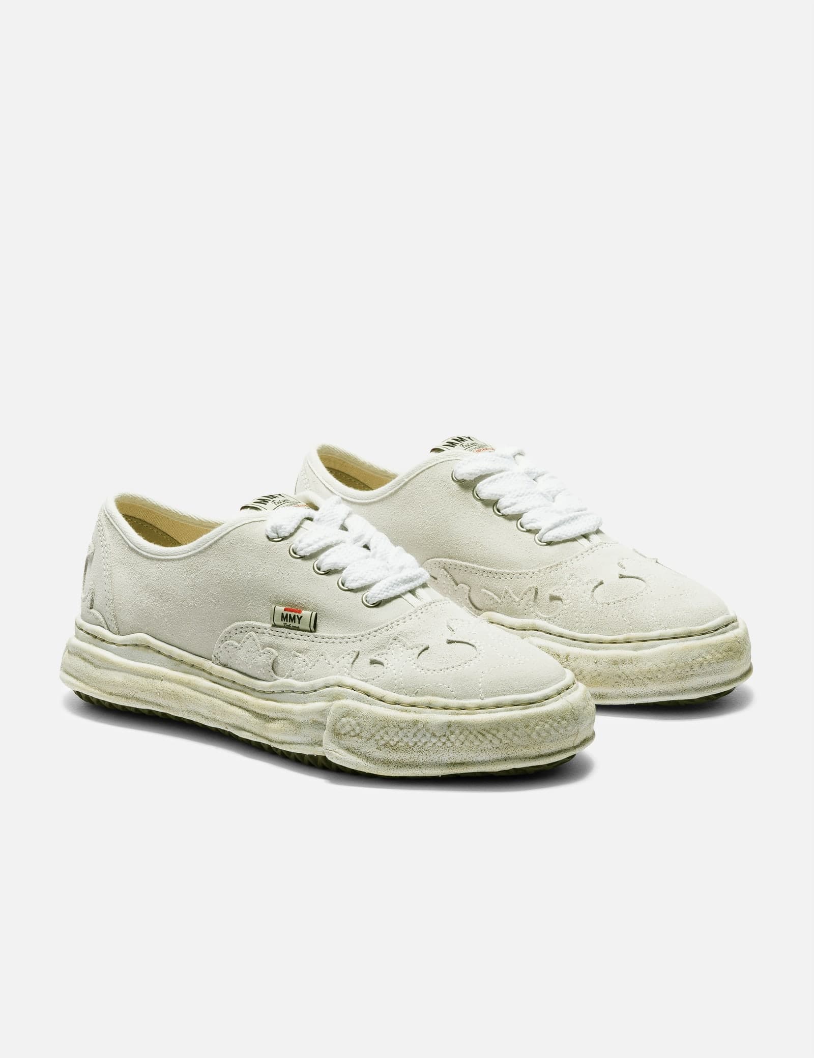 "BAKER" Original Sole Western Detail Suede Low-Top Sneaker view 4