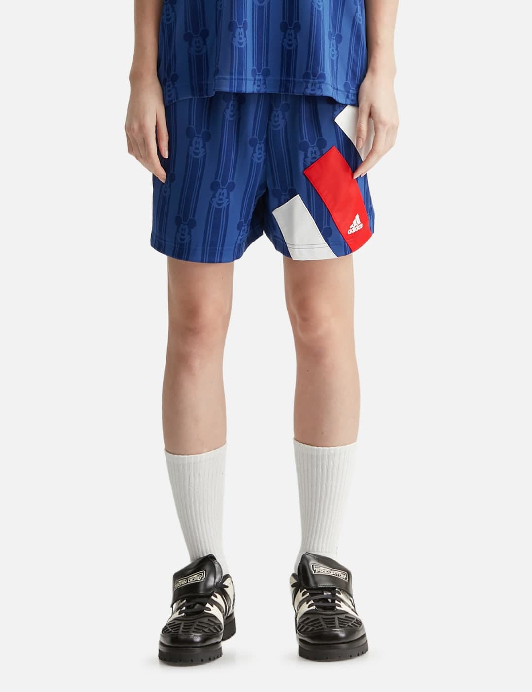 Brain Dead X Disney X Adidas Originals Soccer Shorts view 2