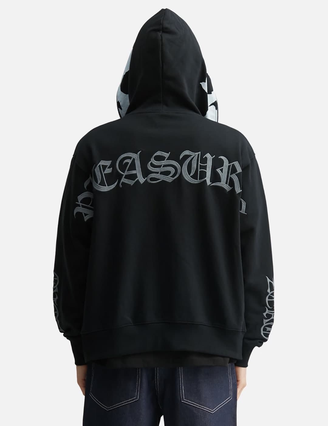 Zero X Pleasures Balaclava Zip Hoodie view 5