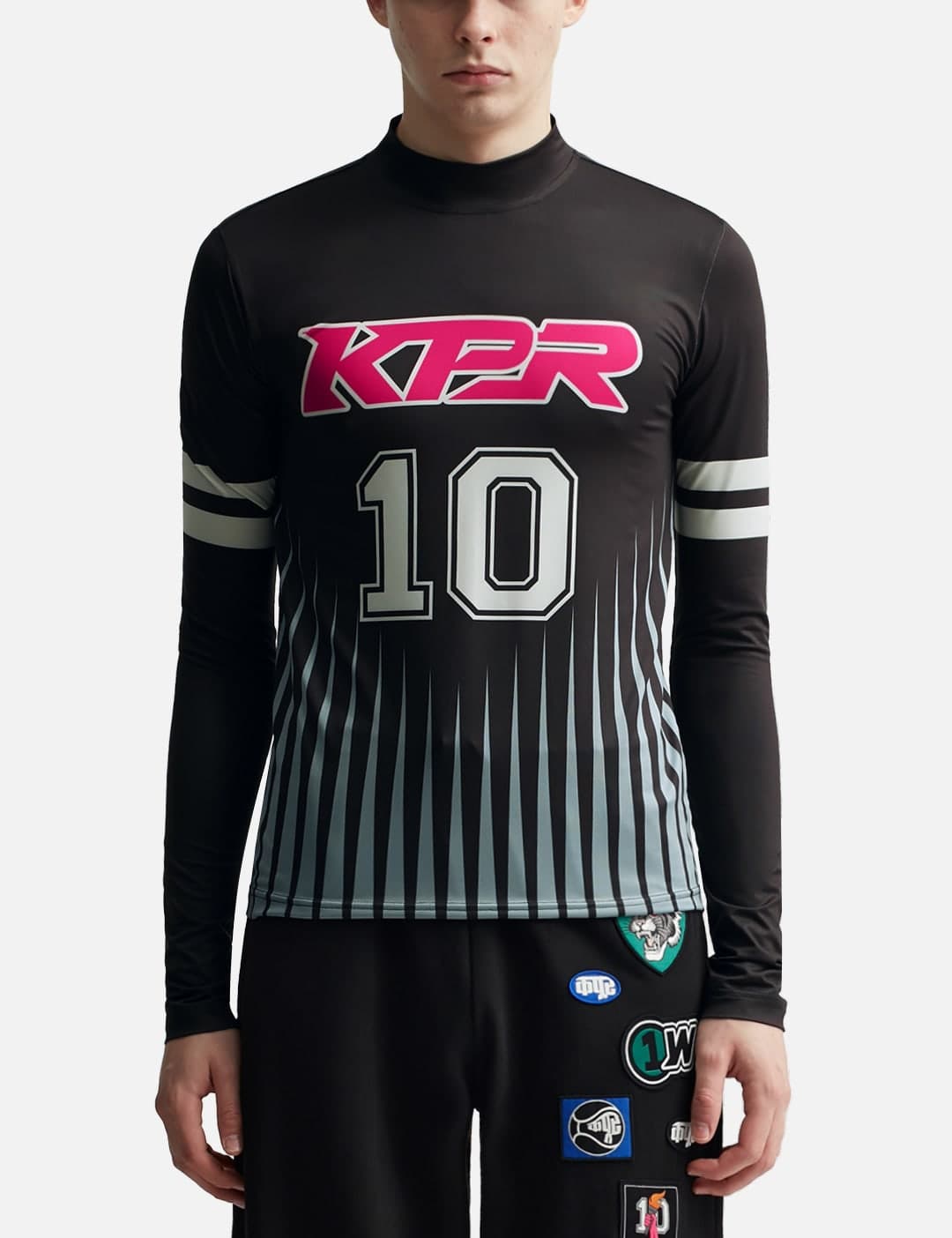 "Racer" Zipped Turtleneck view 3