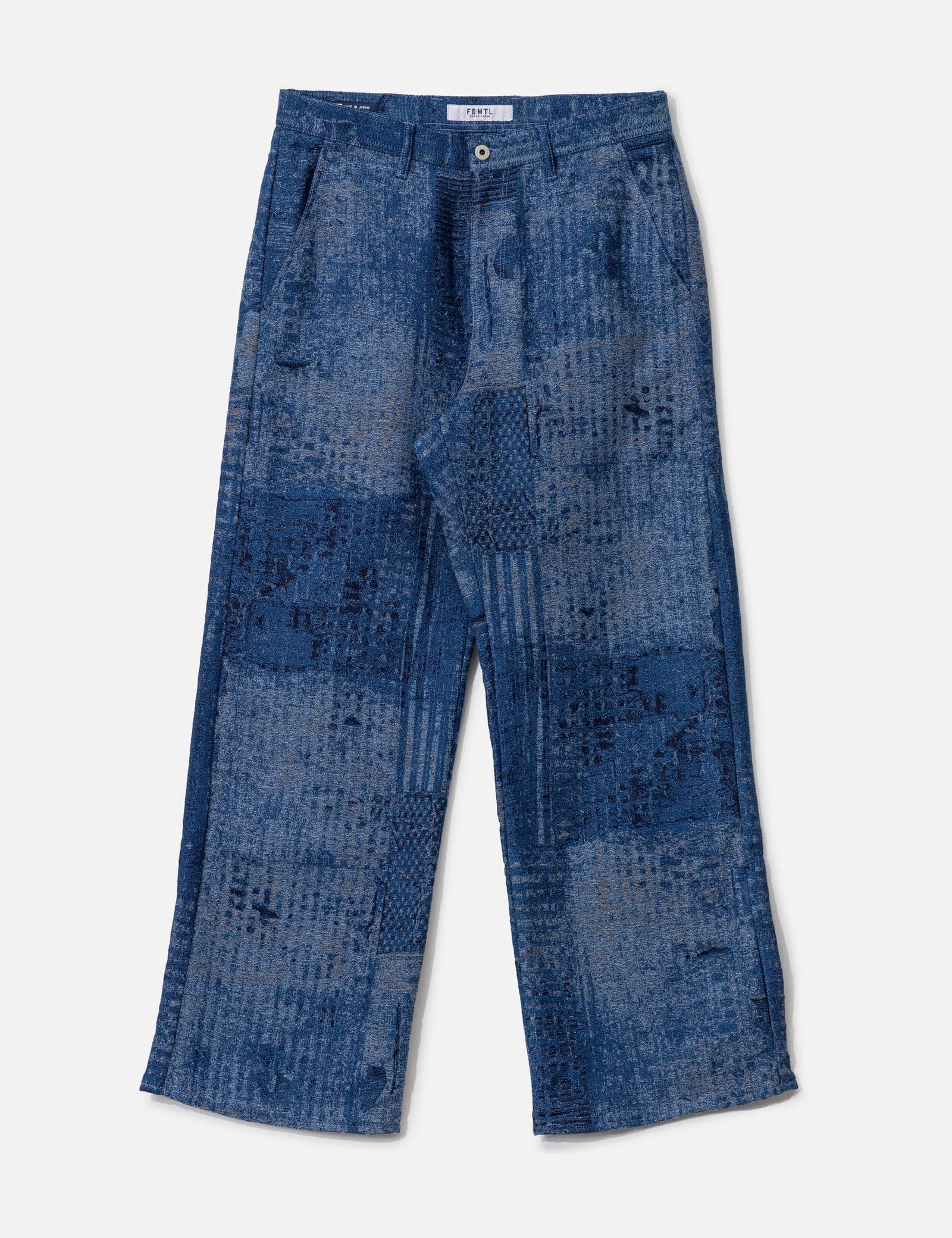 Boro Jaquard Wide Pants Rinse view 1