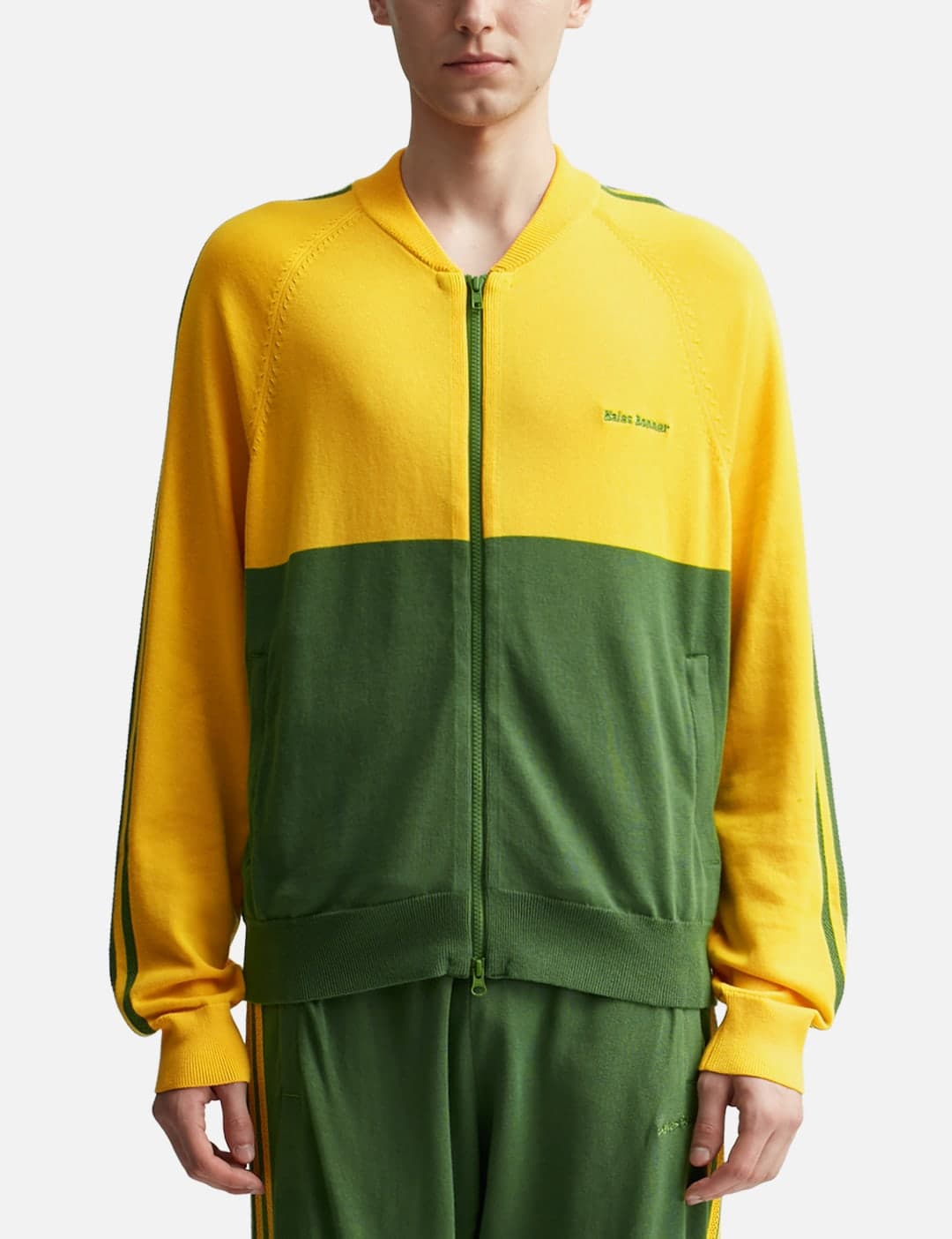 Wales Bonner New Knit Track Top view 3