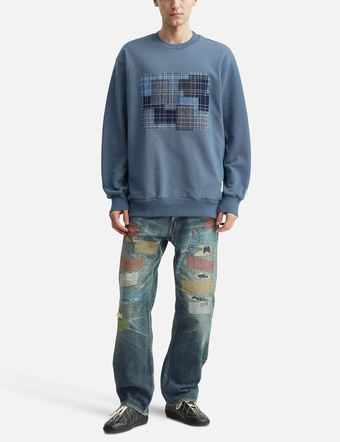 Boro Embroidered Sweat Shirt view 5