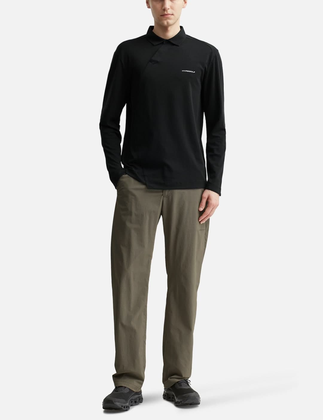 X POST ARCHIVE FACTION (PAF) Polo Long Sleeves view 4