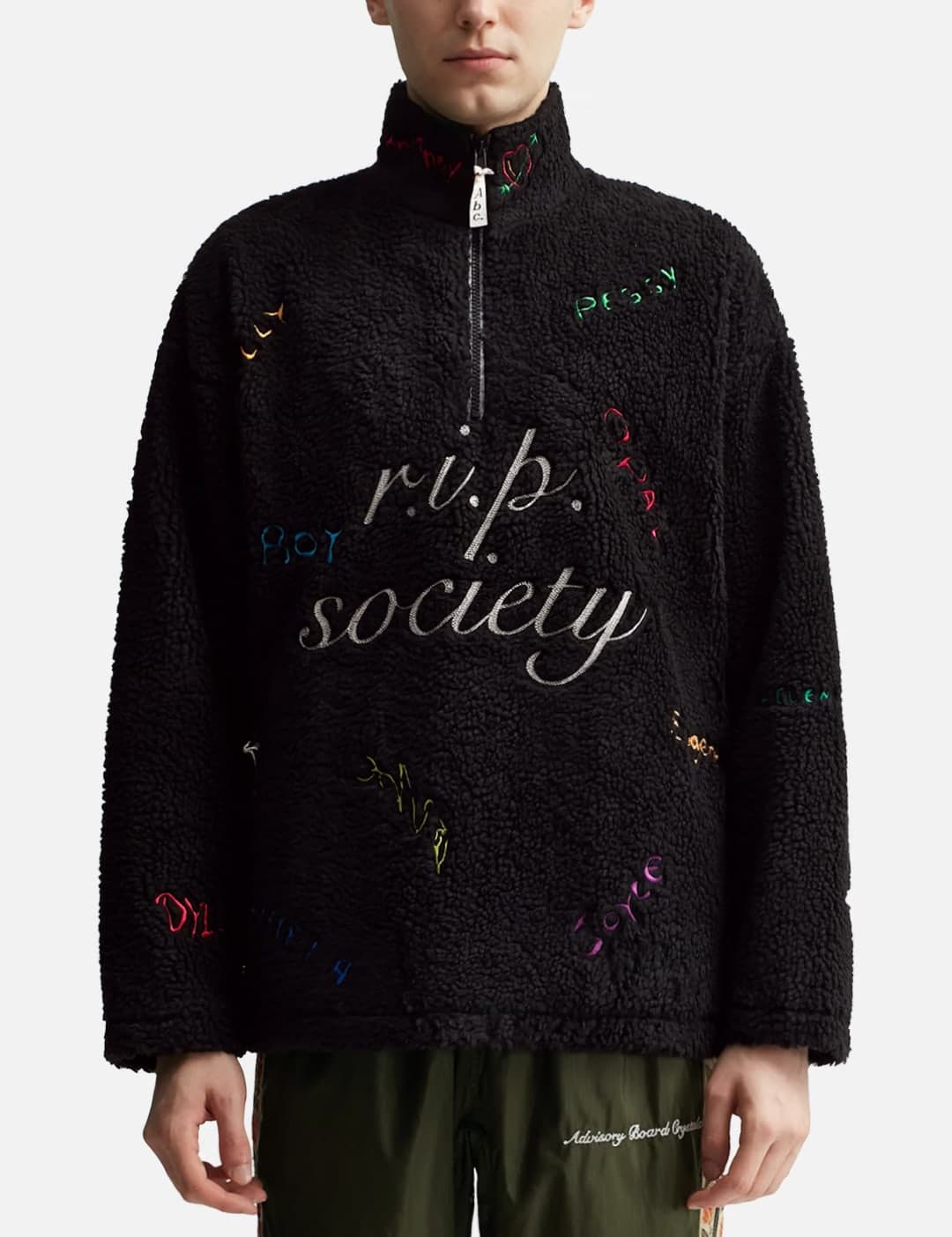 Abc. R.I.P. Society Quarter Zip view 3
