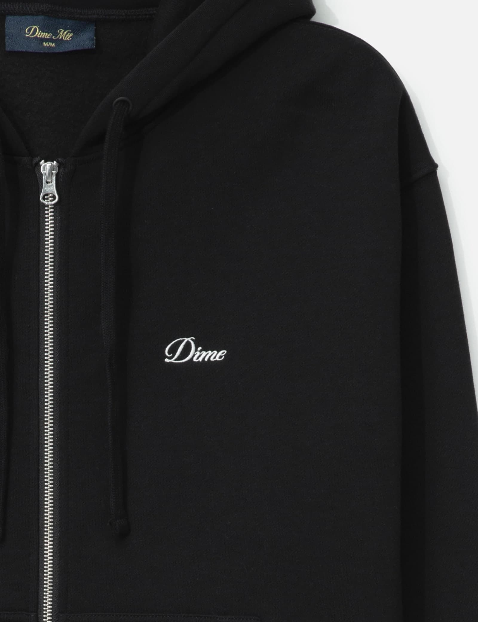 Cursive Zip Hoodie view 6