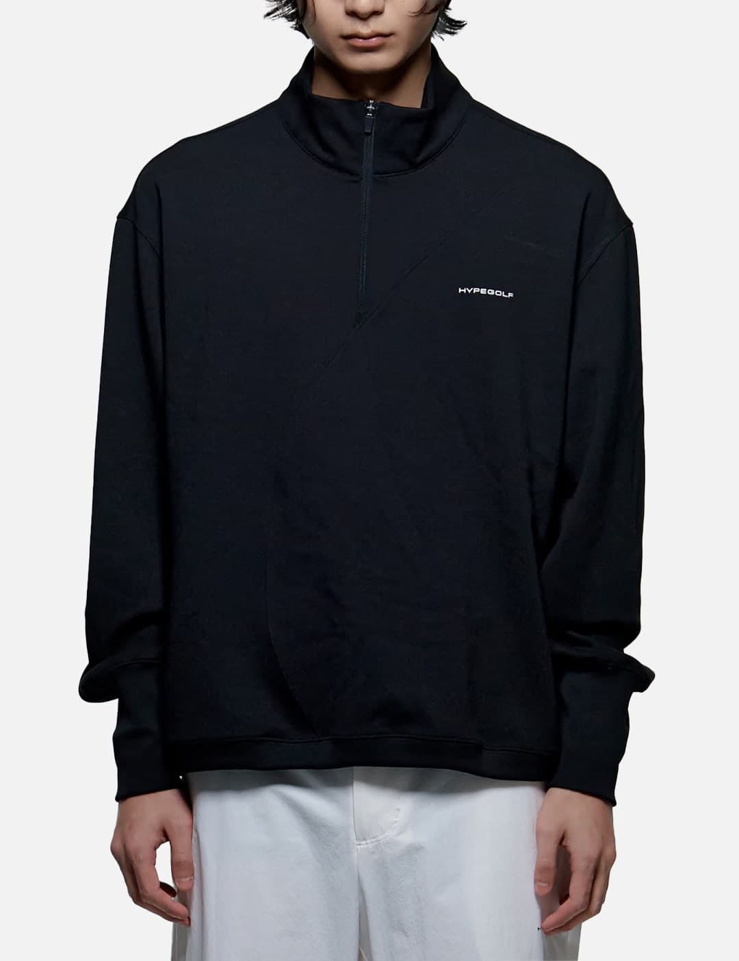 X POST ARCHIVE FACTION (PAF) Half-Zip Sweatshirt view 4