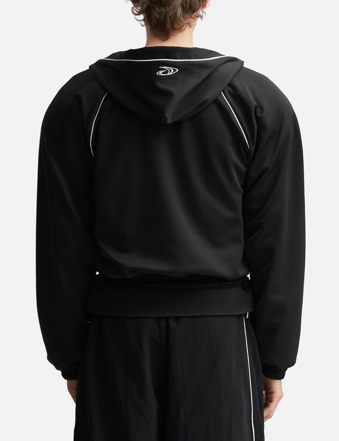 Atheleisure Cotton Zip Hoodie view 4