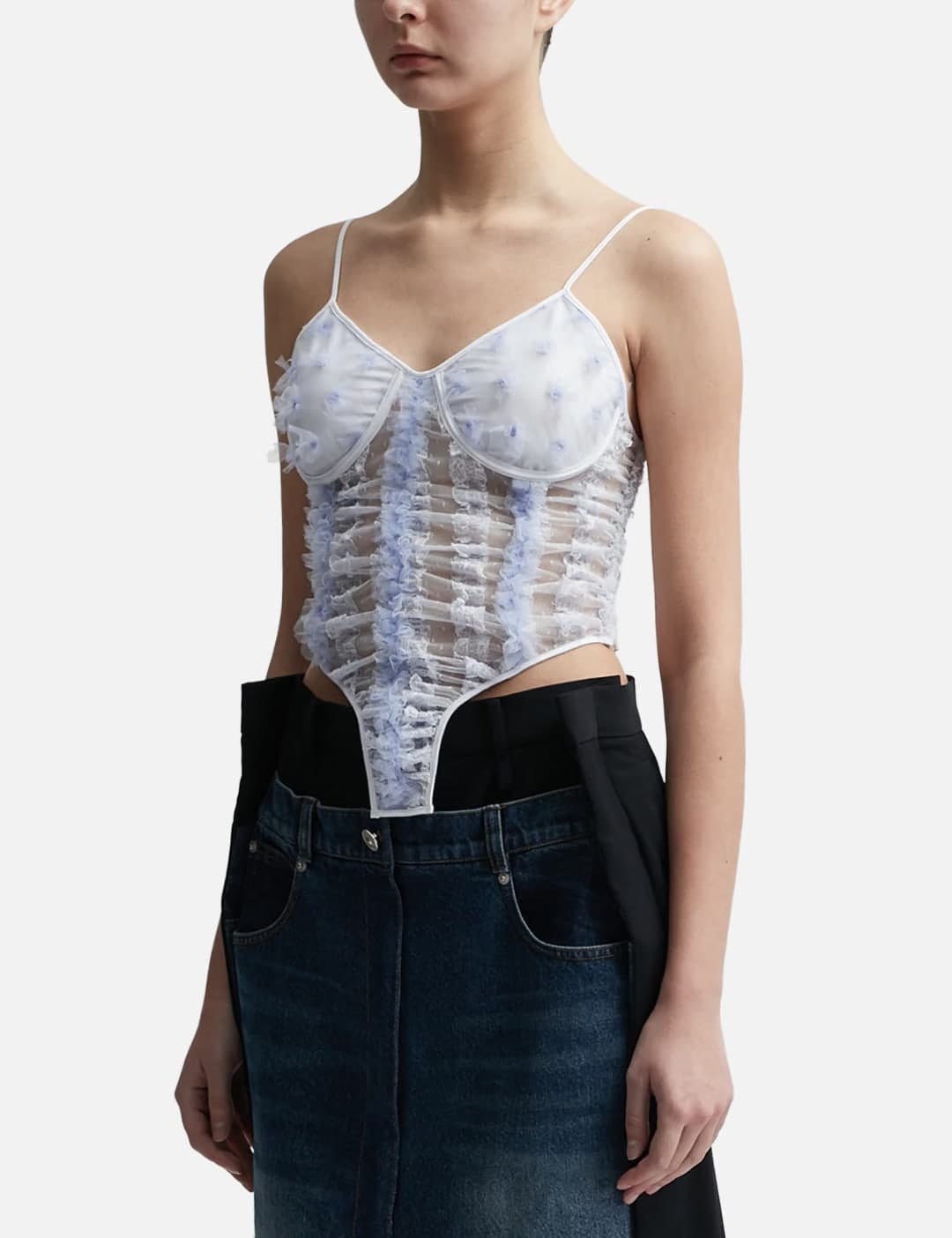 Lace Corset Top view 2