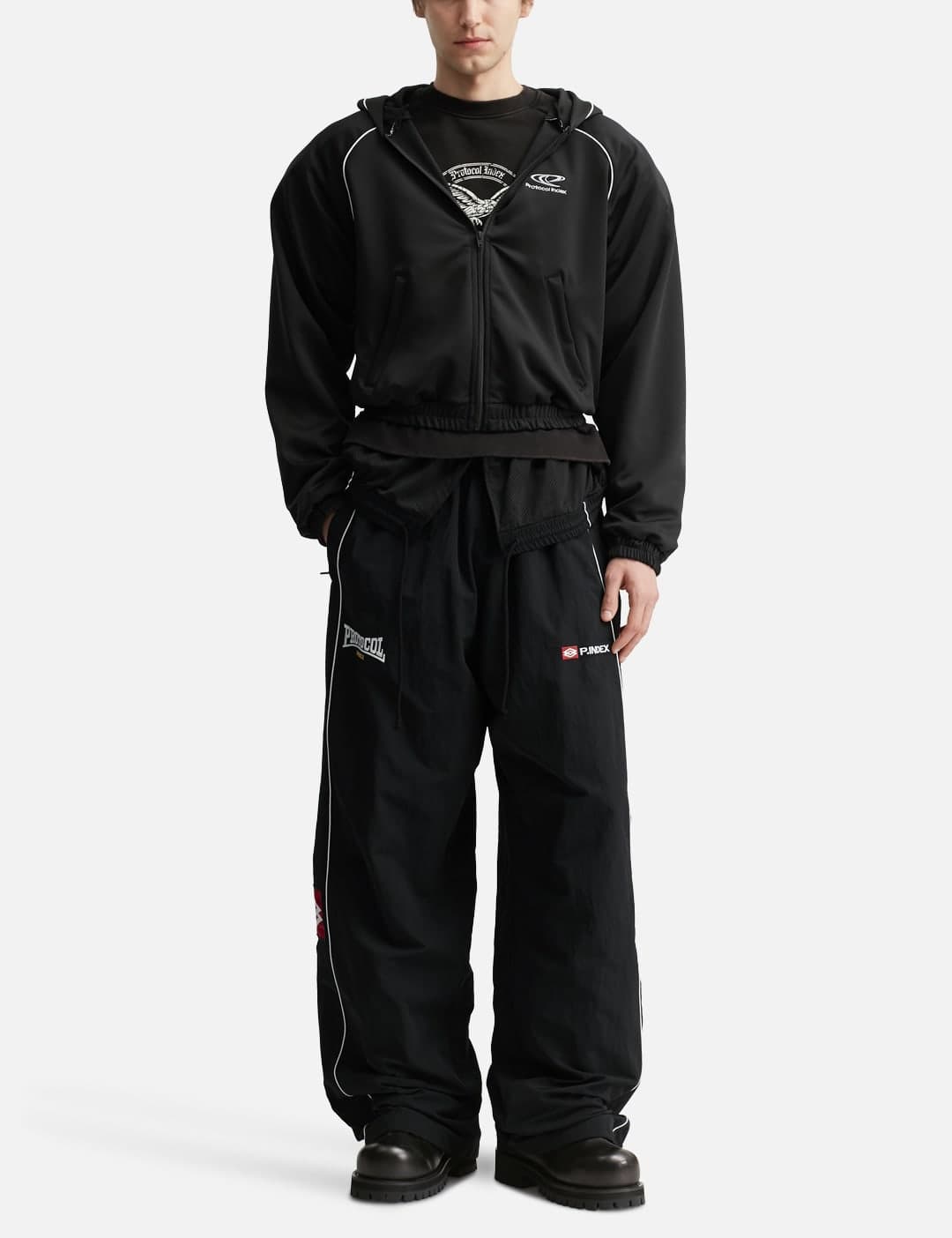 Atheleisure Cotton Zip Hoodie view 5