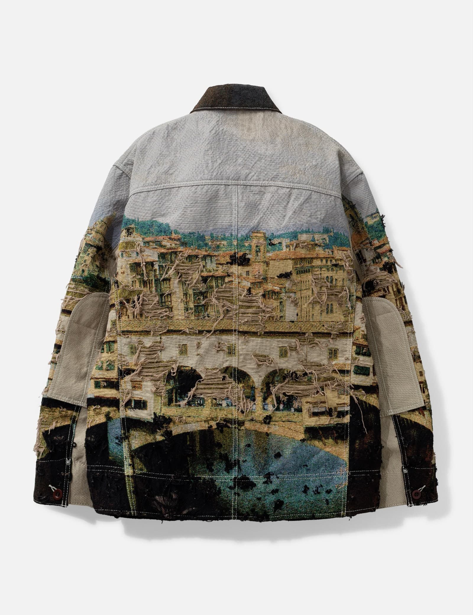Gobelin Weave Button Up Blouson view 2