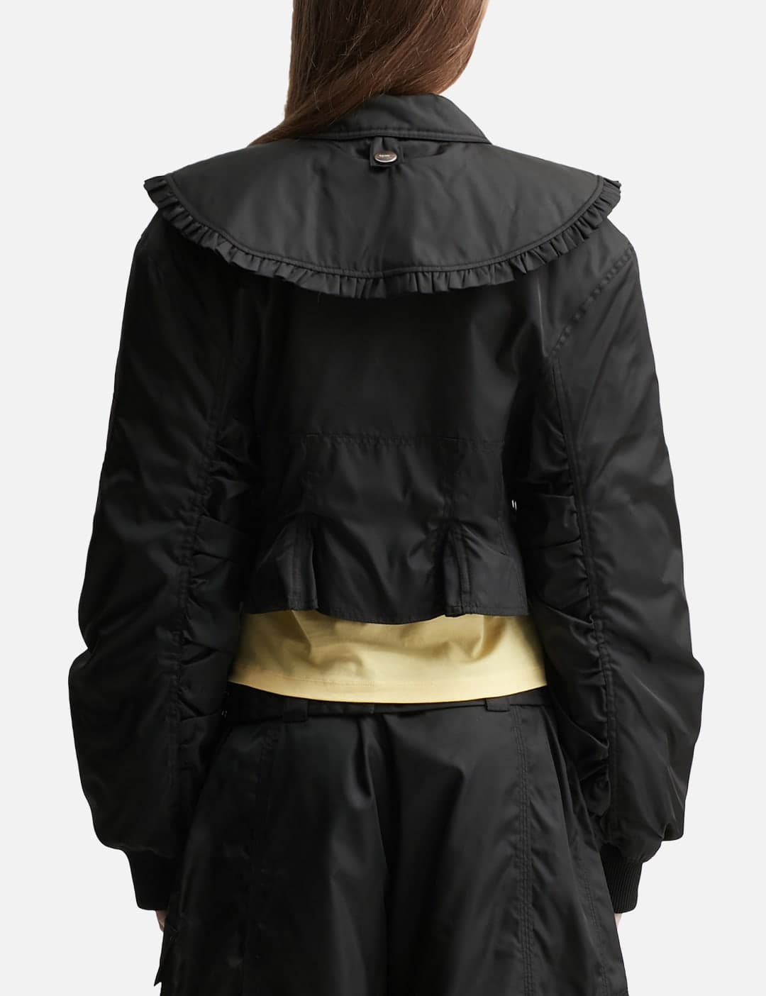 Duchesse Nylon Fitted Jacket view 3