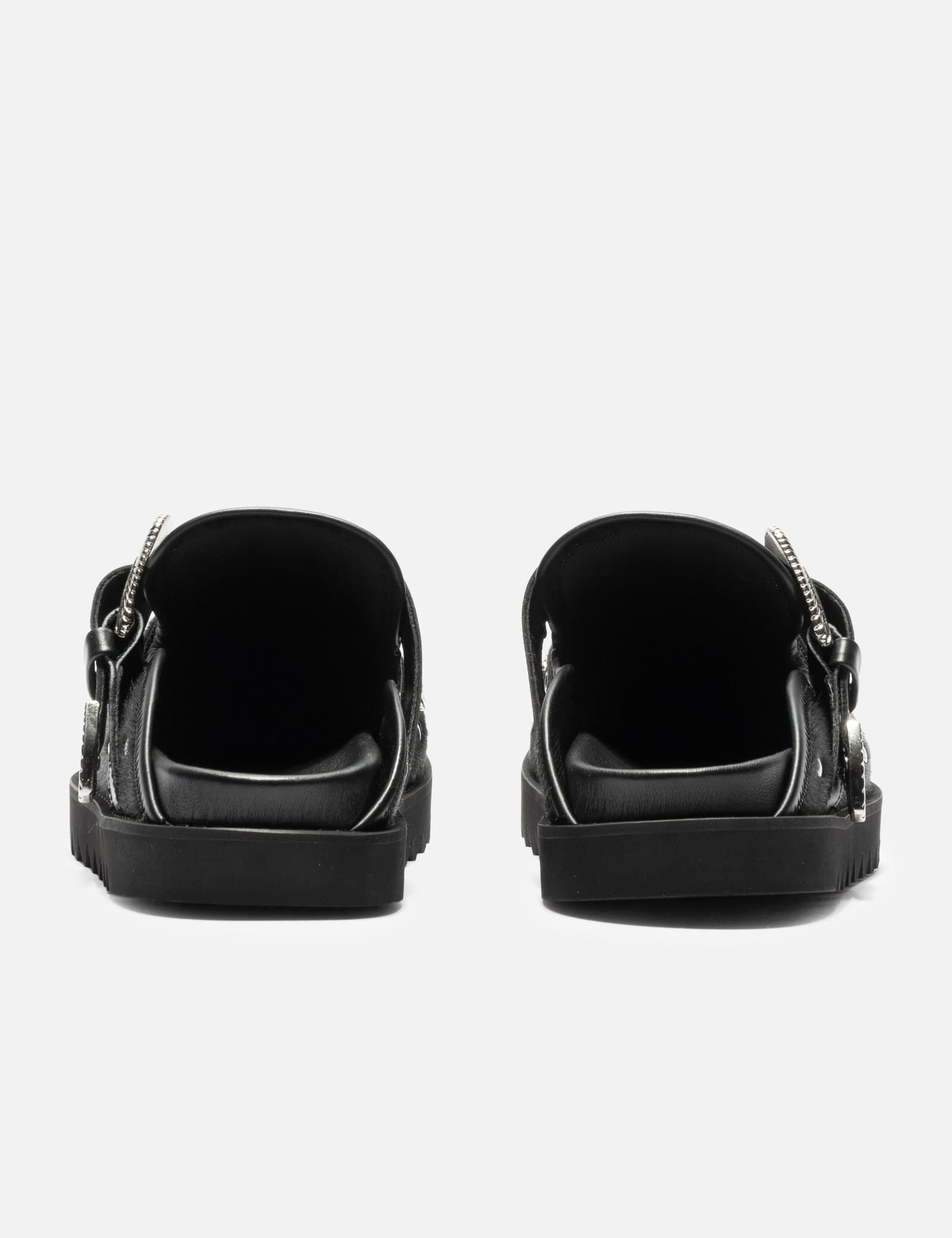 HBX Exclusive Black Pony Mule view 3