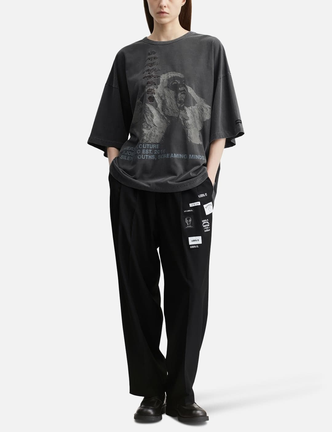 Soundless Wailing Wide T-Shirt view 4