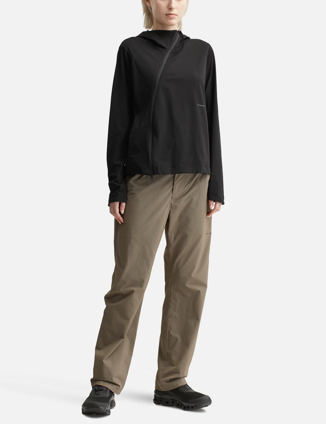 X POST ARCHIVE FACTION (PAF) Slim Zip Up Hoodie view 7