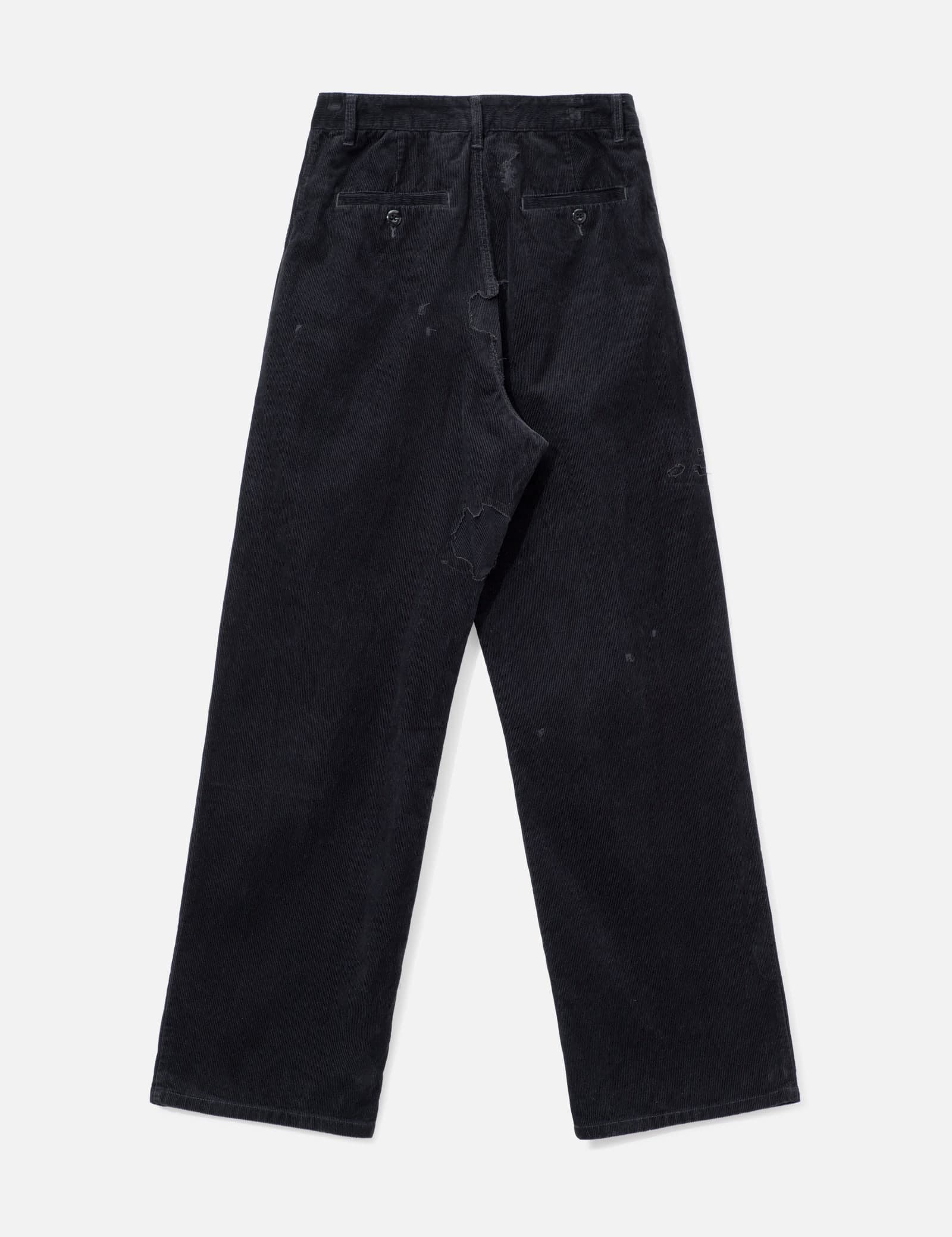 Lax Repaired Black Corduroy view 1