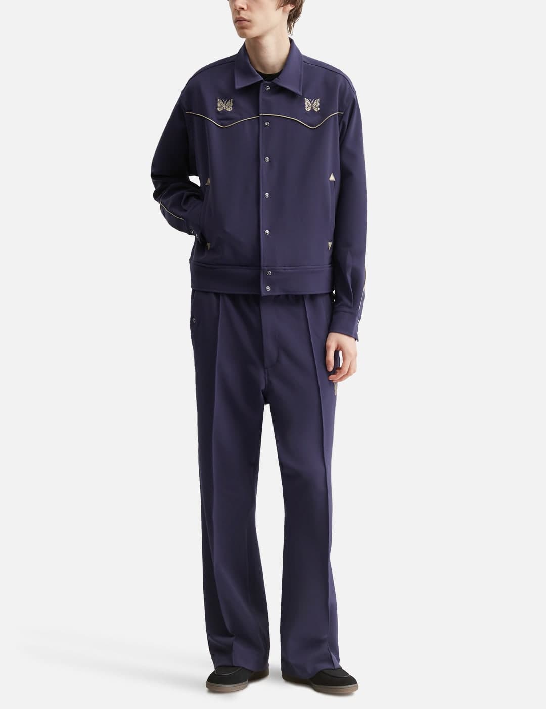 Piping Cowboy Jacket - Poly Double Cloth view 5
