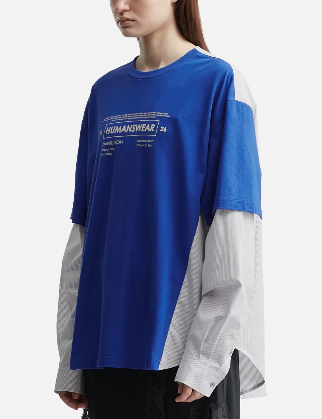 Blue Hybrid Layered Top view 2