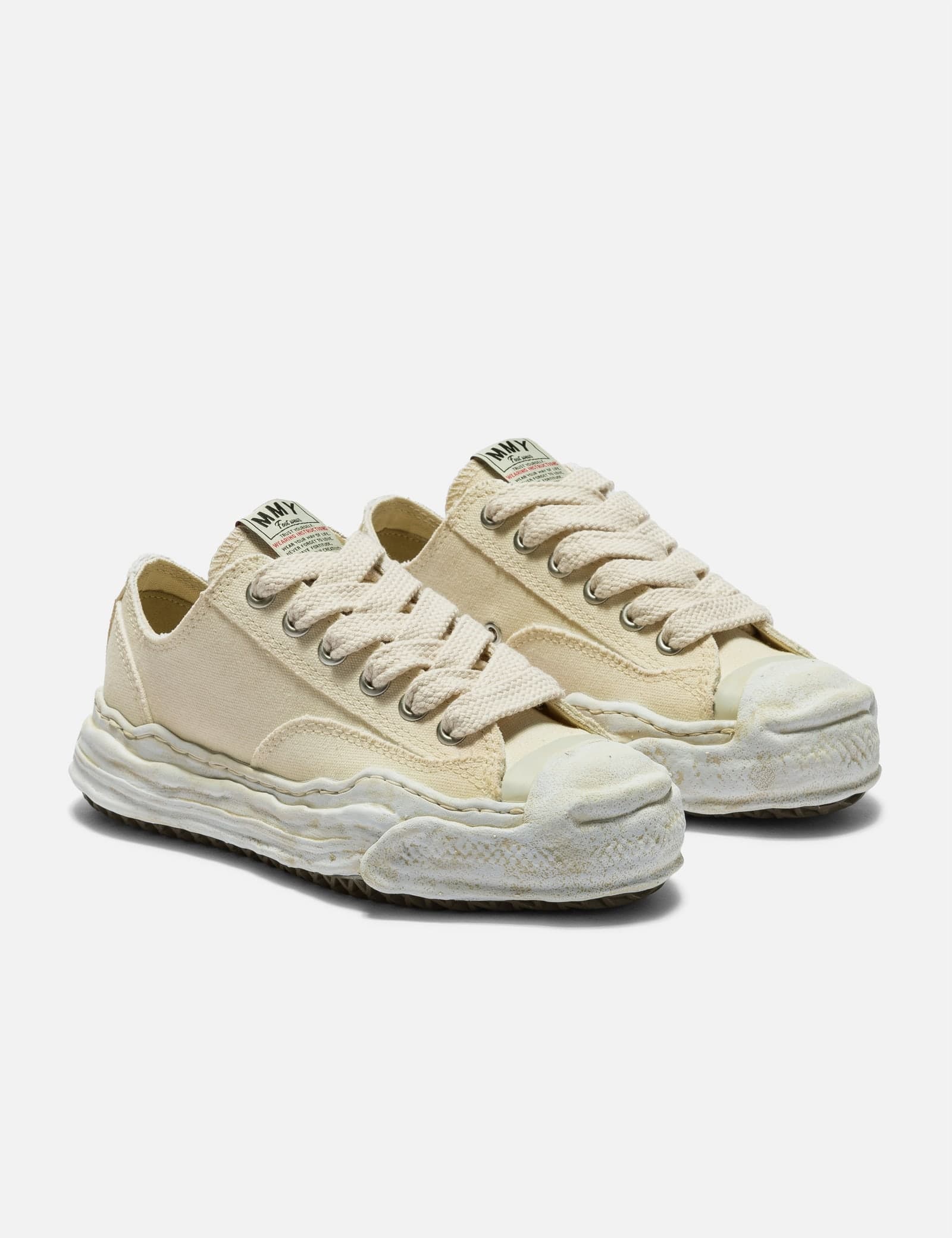 "Hank" OG Sole Canvas Low-Top Sneakers view 3