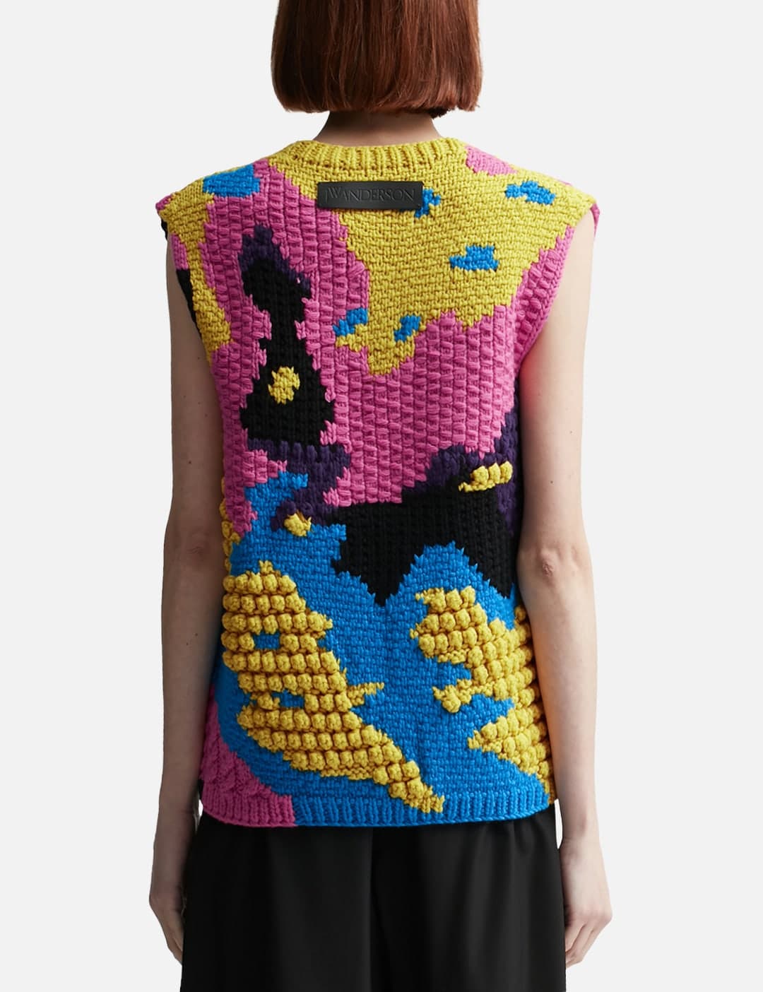 Textured V Cut-Out Vest view 2