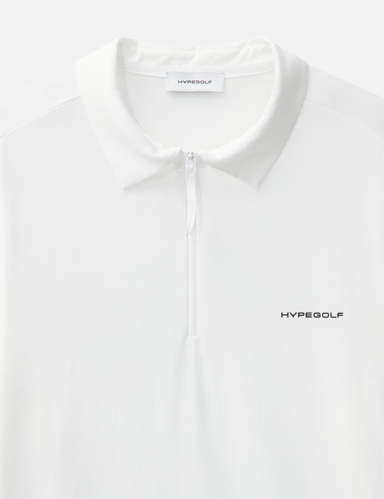 X POST ARCHIVE FACTION (PAF) Half Zip-Up Polo T-Shirts view 6