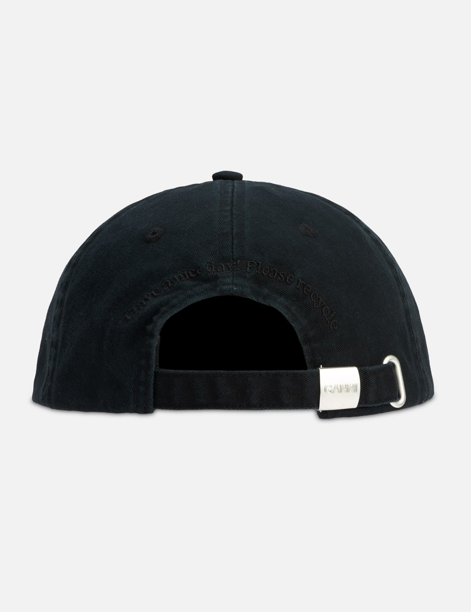 Black Canvas Cap view 2