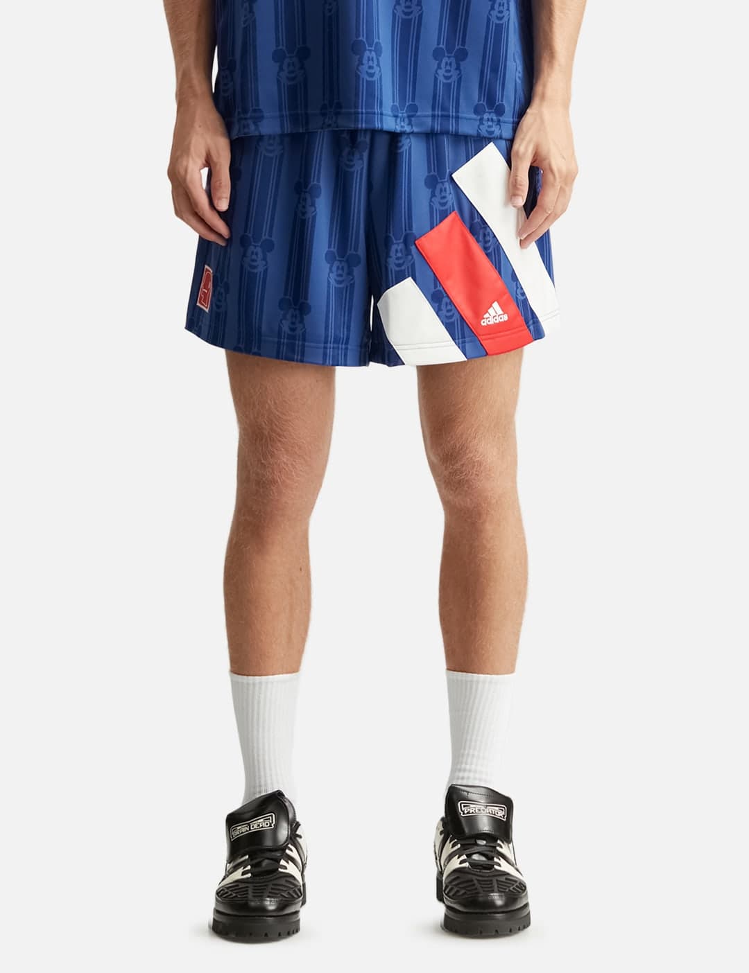Brain Dead X Disney X Adidas Originals Soccer Shorts view 2