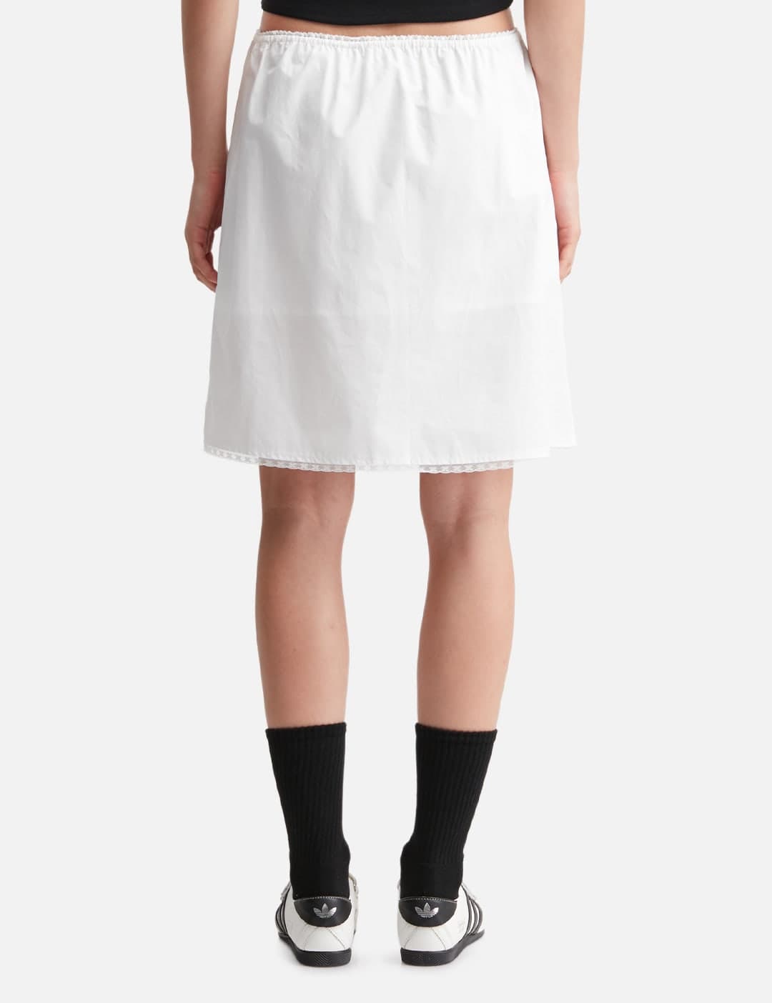 G Classic Lace-Up Midi Skirt view 3