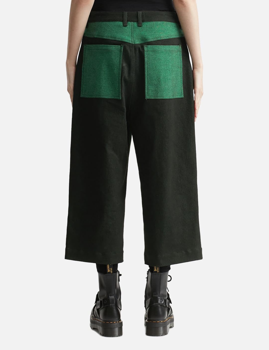 Unisex Two Tone Wide Leg Pants view 8