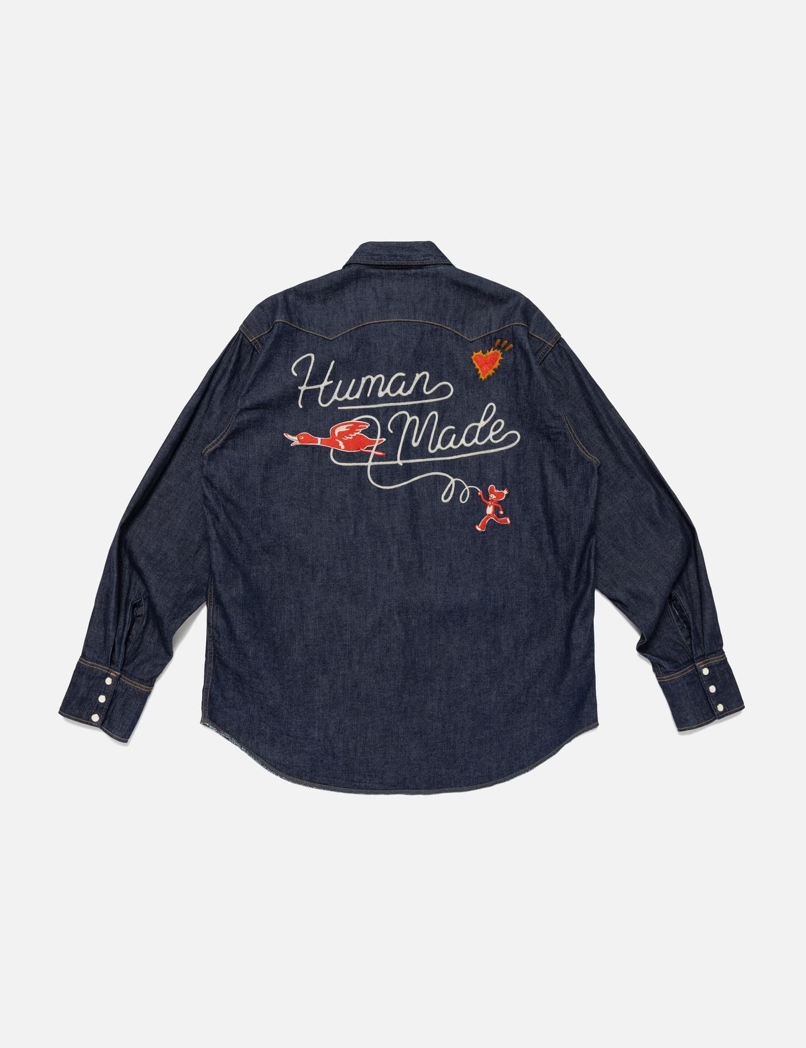 Denim Western Shirt view 1