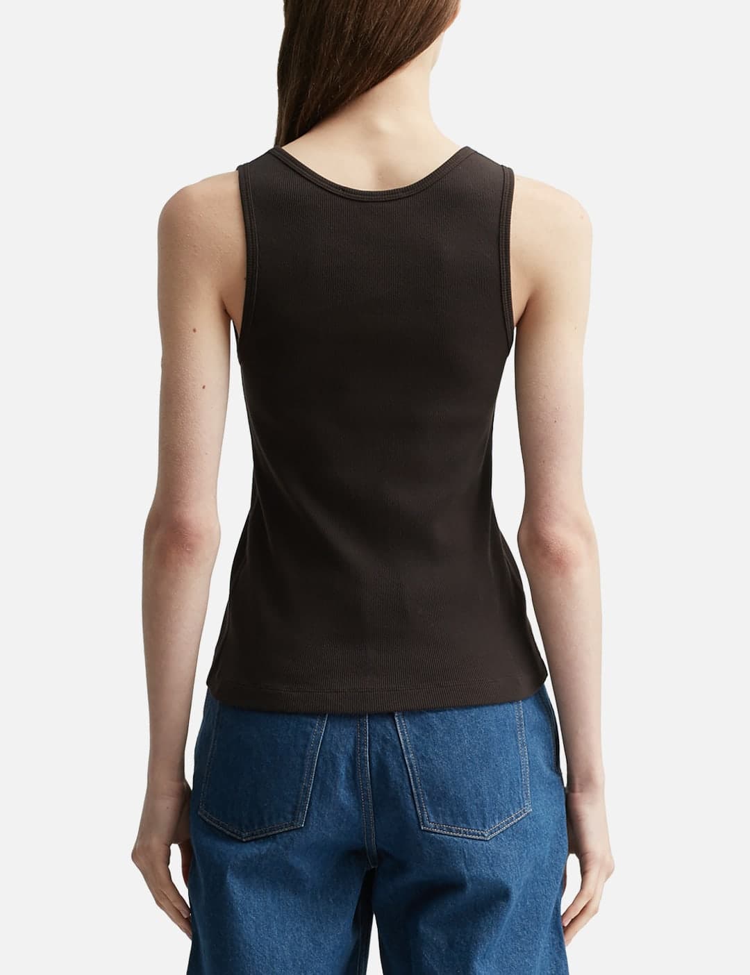 Baby Fox Ribbed Tank Top view 4