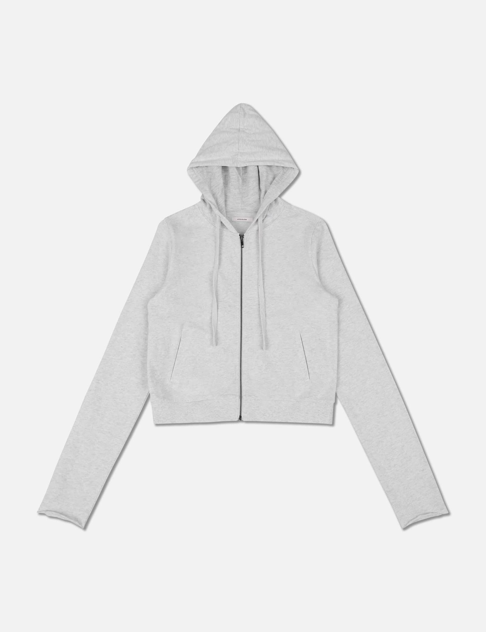 Lightweight Cropped Zip Up view 1