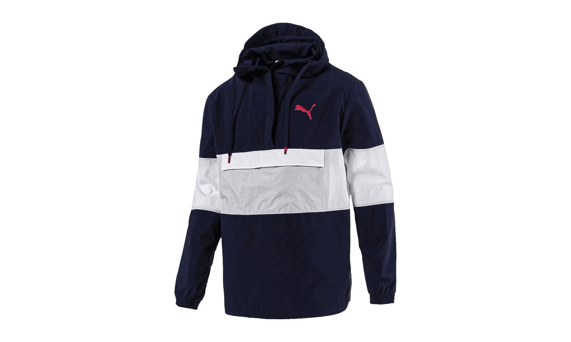 1/2 Zip Windbreaker "Blue" 851643 06